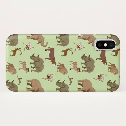 Wilde dieren Case-Mate iPhone case (Achterkant (horizontaal))