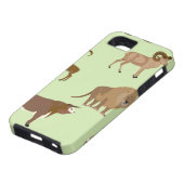 Wilde dieren Case-Mate iPhone case (Onderkant)