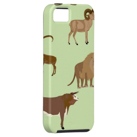 Wilde dieren Case-Mate iPhone case (Back/Rechts)