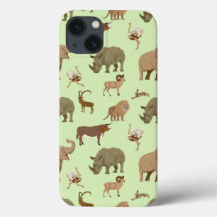 Wilde dieren iPhone 13 hoesje