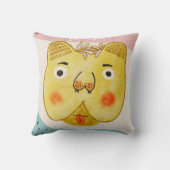 Wilde dieren Collectie tijger Sierkussen (Achterkant)