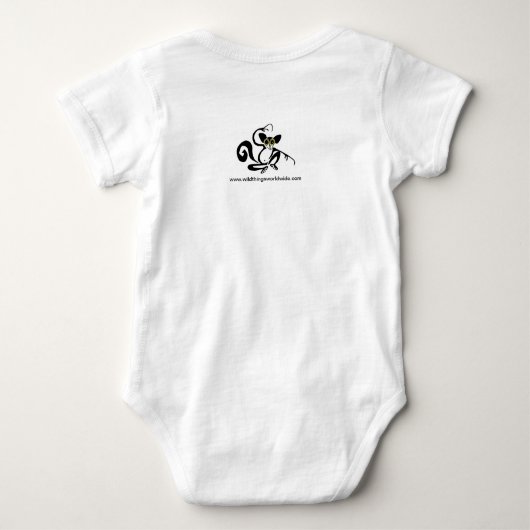 Wilde dieren - Cool AYE-AYE - Primaat - Madagaskar Romper (Achterkant)