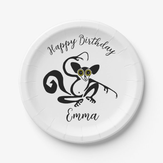 Wilde dieren - Cool AYE-AYE -Wildlife - Natuur Papieren Bordje