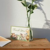 Wilde Dieren Dankjewel Card Bedankkaart