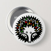 Wilde dieren - ECHIDNA - Australian Wildlife - Ronde Button 7,6 Cm (Voorkant /achterkant)