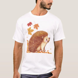Wilde dieren - Egel in de herfst/Herfst Unisex T-shirt