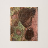 wilde dieren, egel van Louis Sargent Legpuzzel (Verticaal)