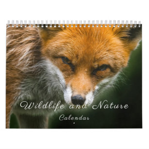 Wilde dieren en natuur kalender