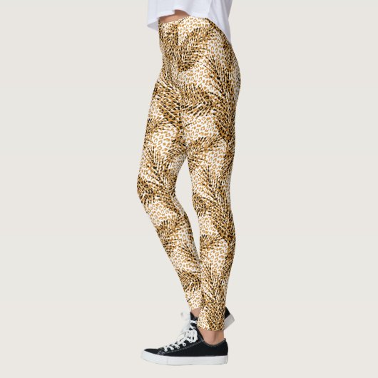 Wilde dieren en palmbomen leggings (Links)