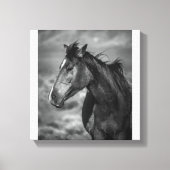 Wilde dieren en vrij canvas afdruk (Voorkant)