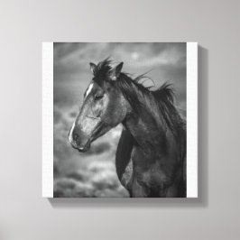 Wilde dieren en vrij canvas afdruk