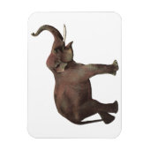  wilde dieren, goede luipende Aziatische olifanten Magneet (Verticaal)