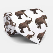  wilde dieren, goede luipende Aziatische olifanten Stropdas (Opgerold)