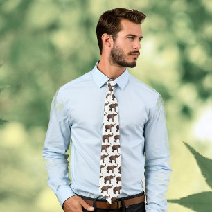  wilde dieren, goede luipende Aziatische olifanten Stropdas