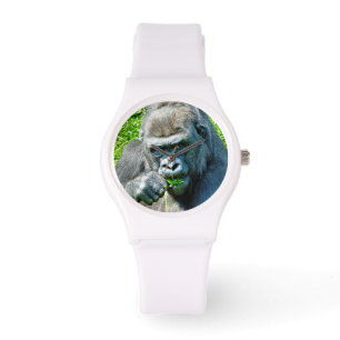 WILDE DIEREN - GORILLAS HORLOGE