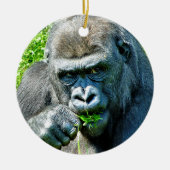 WILDE DIEREN - GORILLAS KERAMISCH ORNAMENT (Voorkant)