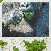 WILDE DIEREN - GORILLAS THEEDOEK (Gevouwen)