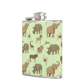 Wilde dieren heupfles (Links)