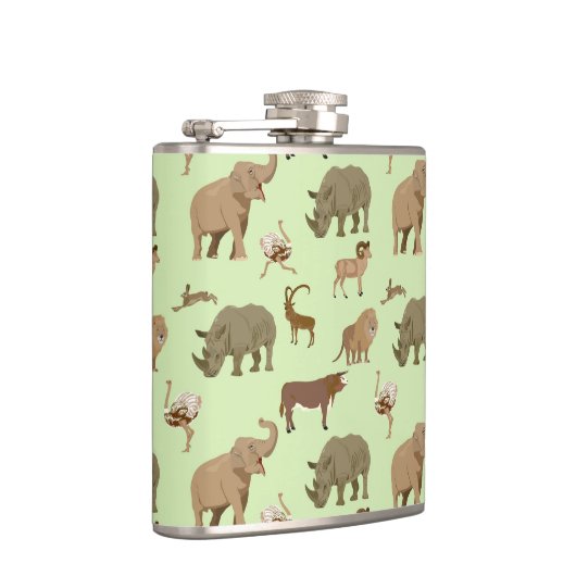 Wilde dieren heupfles (Rechts)