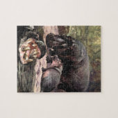  wilde dieren, Hippopotamus van CE Swan Legpuzzel (Horizontaal)