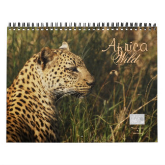 Wilde dieren in Afrika Kalender