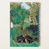 Wilde dieren in het tropisch bos planner (Achterkant)