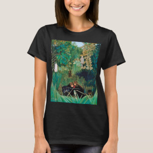Wilde dieren in het tropisch bos t-shirt
