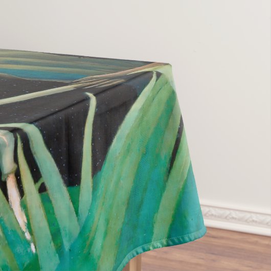 Wilde dieren in het tropisch bos tafelkleed (Voorbeeld)