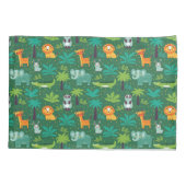 Wilde dieren in Oerwoud Kussensloop (Achterkant)