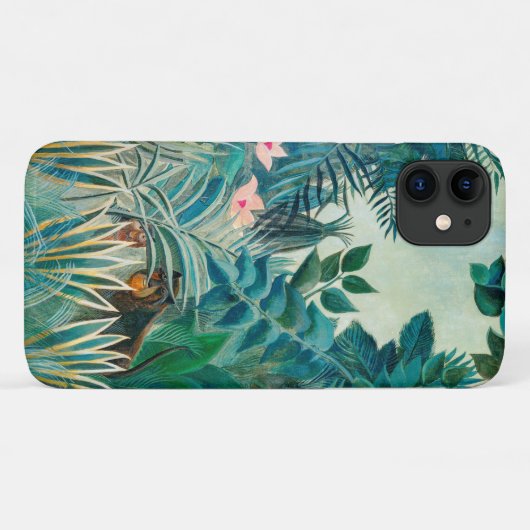Wilde dieren in tropisch Oerwoud schilderen Case-Mate iPhone Case (Achterkant (horizontaal))