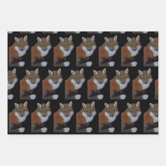 Wilde dieren inpakpapier vel (Voorkant 2)