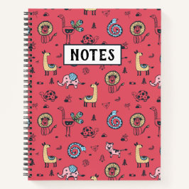 Wilde Dieren Jungle Notitieboek