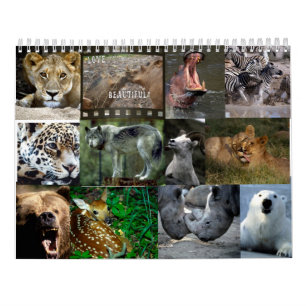 WILDE DIEREN - KALENDAR KALENDER