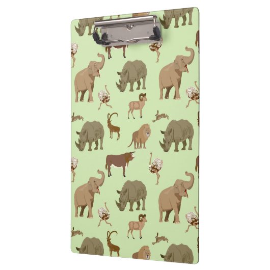 Wilde dieren klembord (Links)