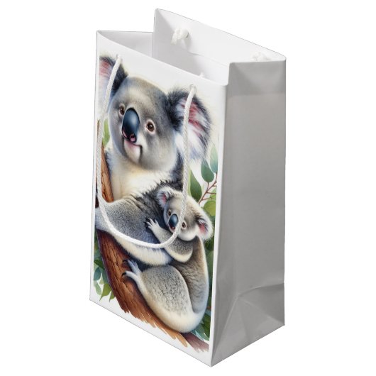 Wilde dieren Koala Klein Cadeauzakje (Achterkant Gekanteld)