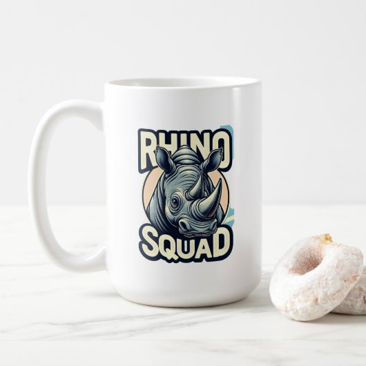 Wilde dieren koffiemok (Met donut)
