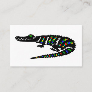 Wilde dieren - KROKODIL - ALLIGATOR - Natuur Visitekaartje