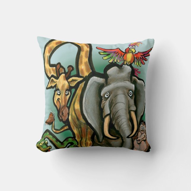 Wilde dieren kussen (Voorkant)