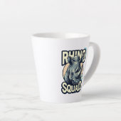 Wilde dieren latte mok (Rechterhoek)