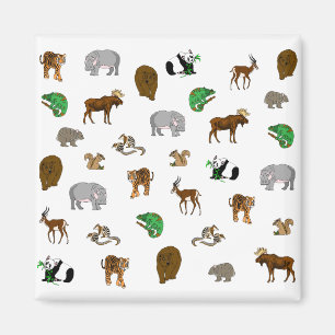 Wilde dieren Magnet