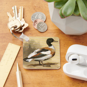  wilde dieren, Mallard Duck Sleutelhanger