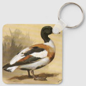  wilde dieren, Mallard Duck Sleutelhanger (Achterkant)