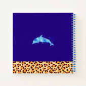 Wilde dieren met luipaard notitieboek (Achterkant)