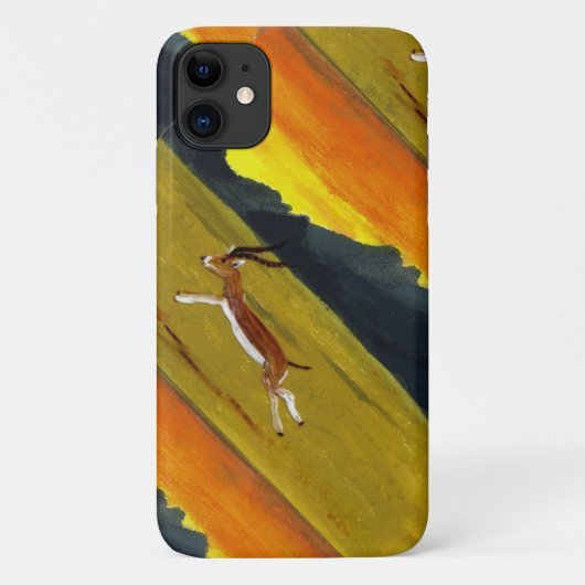 Wilde dieren met zonnestralen Case-Mate iPhone case (Achterkant)