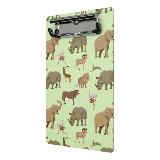 Wilde dieren mini klembord (Angled2)