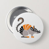 Wilde dieren - NUMBAT - buideldieren - Wildlife Ronde Button 7,6 Cm (Voorkant /achterkant)