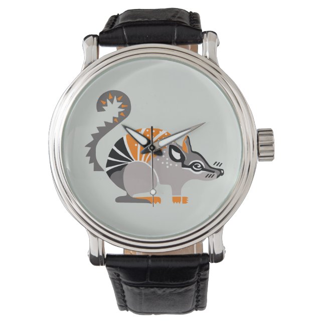 Wilde dieren -NUMBAT- Dierenvriend - Marsupial Horloge (Voorkant)