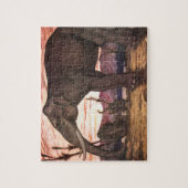  wilde dieren, olifant van Louis Sargent Legpuzzel (Verticaal)