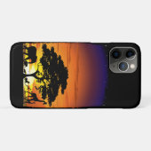 Wilde dieren op de Afrikaanse Savanna Sunset Case-Mate iPhone Case (Achterkant (horizontaal))