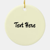 Wilde dieren op de Afrikaanse Savanna Sunset Keramisch Ornament (Achterkant)